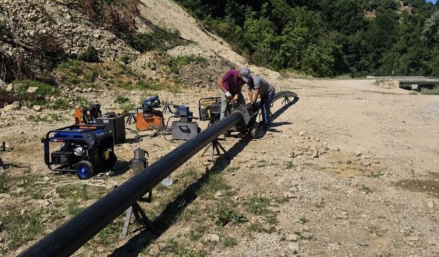 Akçakoca Paşalar Grubu'nda içme suyu projesi başladı