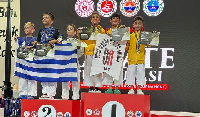 Düzceli karateciler Gemlik'te zirveye çıktı