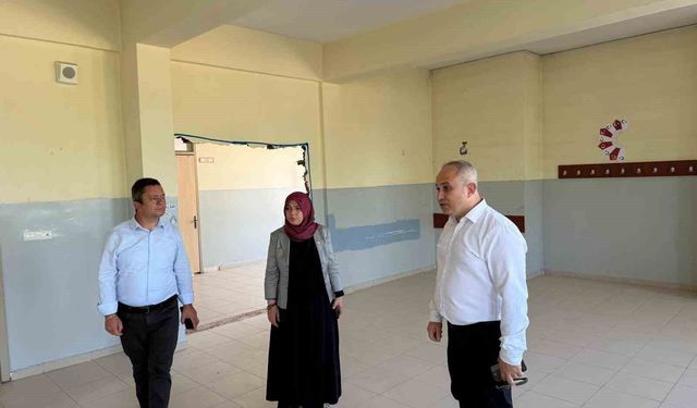 Gölyaka'da okullar yeni eğitim yılına hazırlanıyor