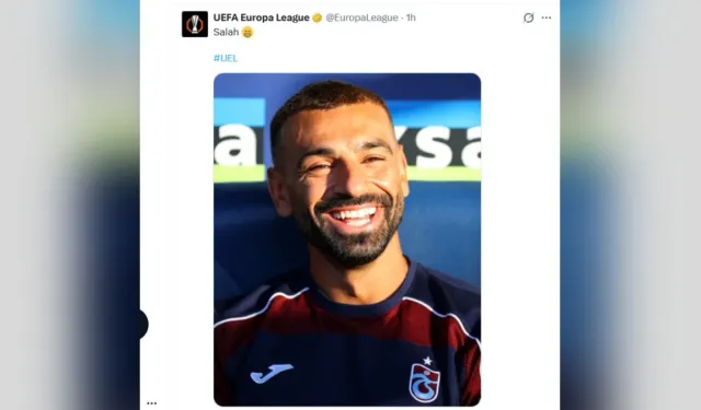 UEFA’DAN TRABZONSPORLU MUHAMMED SALAH PAYLAŞIMI! SOSYAL MEDYA YIKILDI