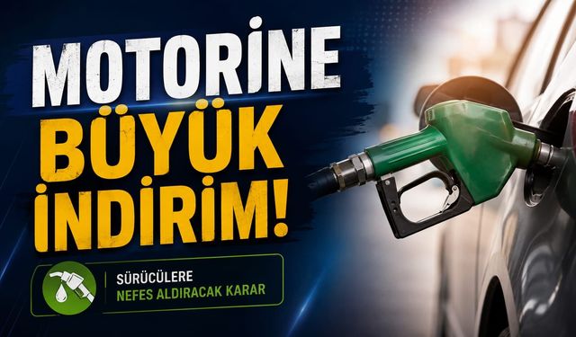 MOTORİNDE ÖTV SIFIRLANDI: POMPADA 9,29 TL İNDİRİM