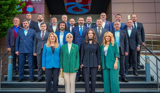 MHP TRABZON İL BAŞKANLIĞI’NDAN TRABZONSPOR'A ZİYARET!