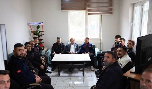 Başkanı Arslan itfaiyecilerin haftasını kutladı