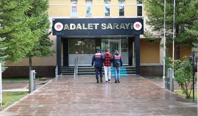 Bayburt'ta 9 yıl 2 ay 15 gün hapis cezası bulunan şahıs yakalandı