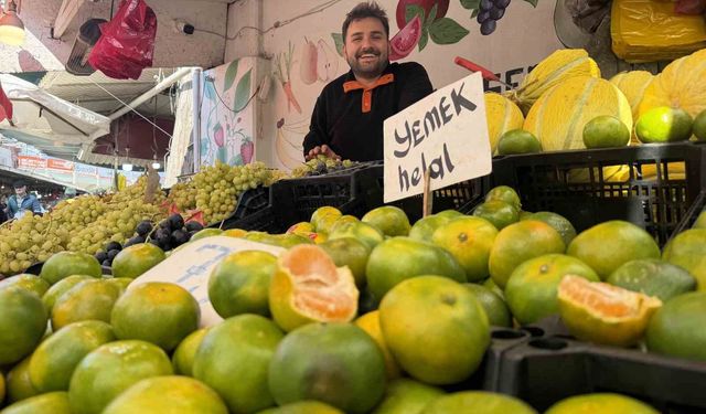 Bolu'da kışın habercisi meyveler tezgahlarda yerini aldı