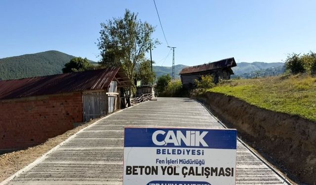 Canik'te ulaşım yatırımları