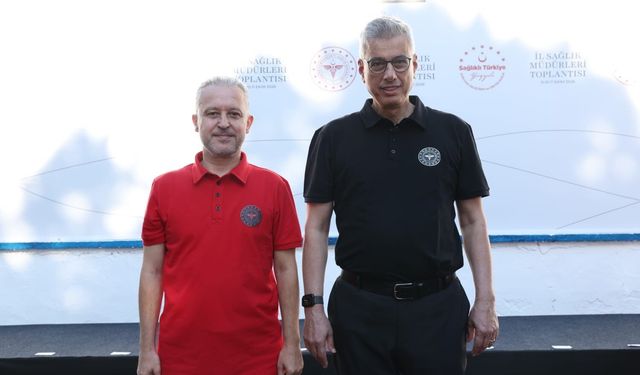 Düzce Sağlık Müdürü Yılmaz, Bakan Memişoğlu ile bir araya geldi