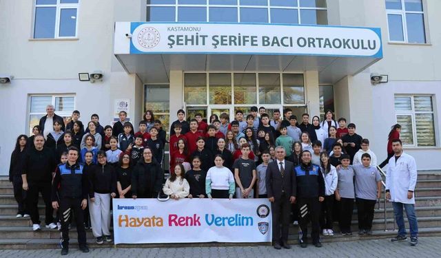 Kastamonu'da çocuklar bu projeyle bilinçleniyor