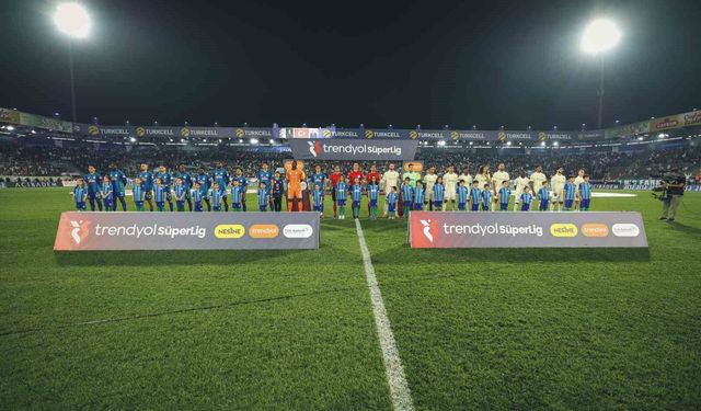 Trendyol Süper Lig: Çaykur Rizespor: 0 - Fenerbahçe: 1 (Maç devam ediyor)