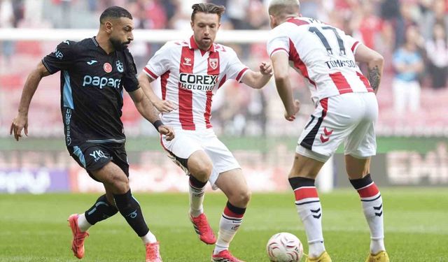KARADENİZ DERBİSİ TRABZONSPOR’UN:SAMSUNSPOR 0 - 3 TRABZONSPOR!