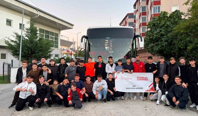 Türkeli'den Çanakkale'ye 38 kişilik tarih yolculuğu