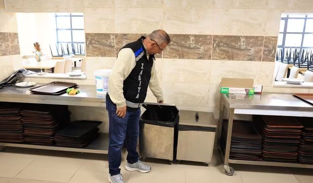 Zabıta ekiplerinden okul kantinlerine gıda ve hijyen denetimi