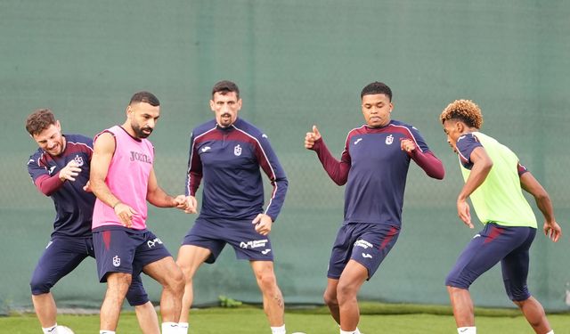 Trabzonspor'da Samsunspor maçı hazırlıkları sürüyor