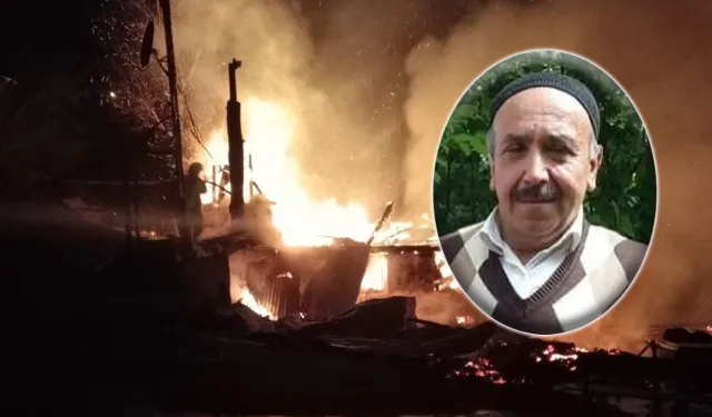 ÜNYE’DE KORKUNÇ GECE: EVİNİ YAKIP İNTİHAR ETTİ!