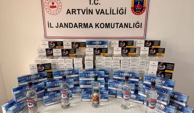 ARTVİN'DE KAÇAKÇILIK OPERASYONU