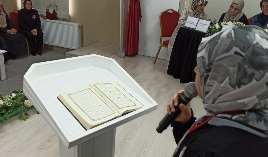 Devrek'te Kur'an-ı Kerim Güzel Okuma ve Hafızlık Yarışması büyük ilgi gördü