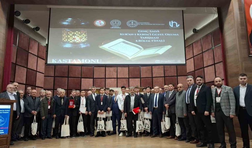 12 farklı ildeki öğrenciler Kur'an-ı Kerim'i en güzel okuyabilmek için yarıştı