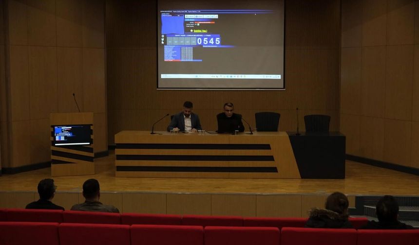 Çorum Belediyesi'nin geçici işçi alımında kura heyecanı