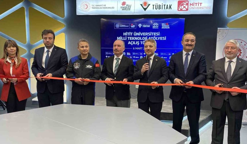 Hitit Üniversitesi Milli Teknoloji Atölyesi törenle kaplarını öğrencilere açtı