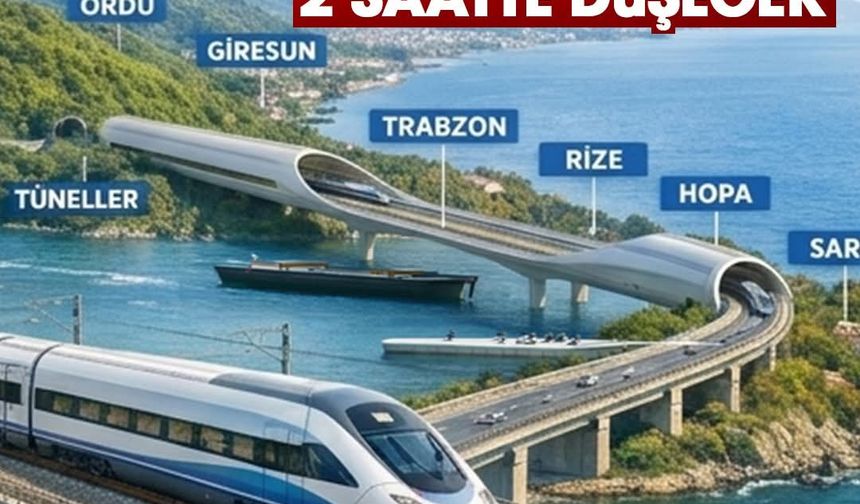 Karadeniz ulaşımında devrim yaşanacak.
