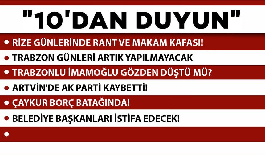 10'DAN DUYUN -03.04.2026