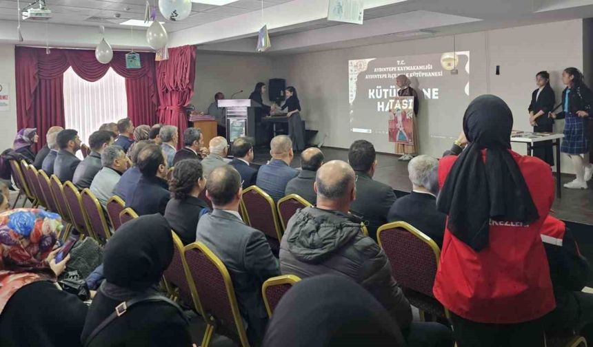 Aydıntepe'de Kütüphane Haftası dolayısıyla program düzenlendi