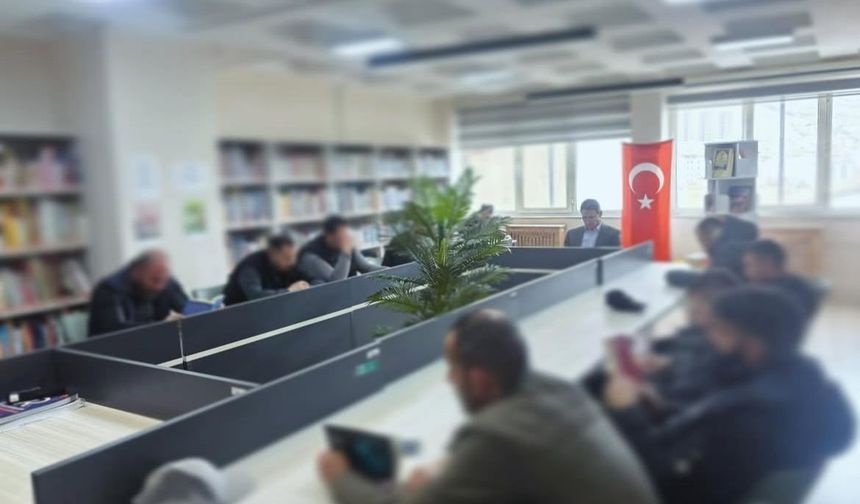 Bayburt'ta yükümlülere yönelik okuma etkinliği gerçekleştirildi