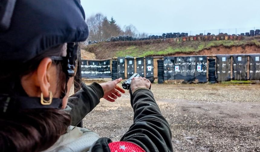 Bolu'da ormancılar atış poligonunda kıyasıya yarıştı