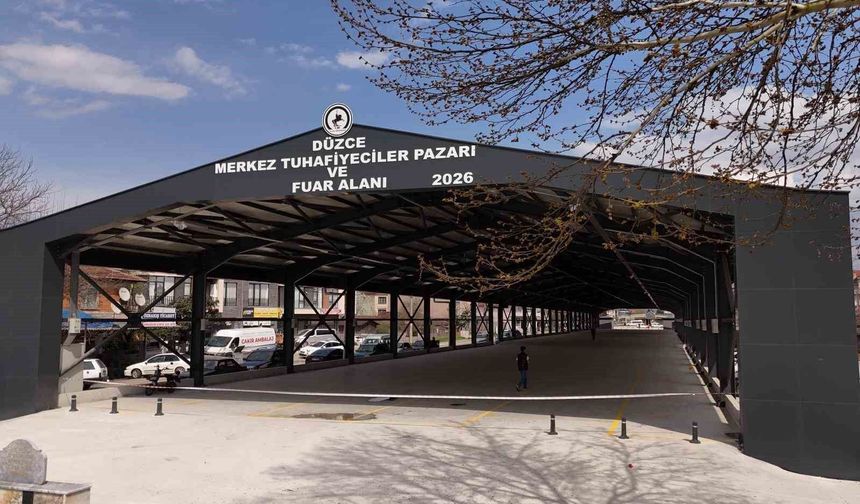 Hem pazaryeri hem fuar alanı