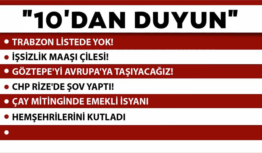 10 ' DAN DUYUN-11.05.2026