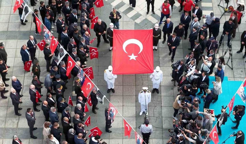 19 Mayıs Bayrak Devir Teslim Töreni