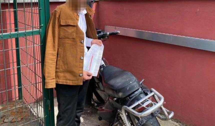 20 bin liralık motosiklete 286 bin TL ceza