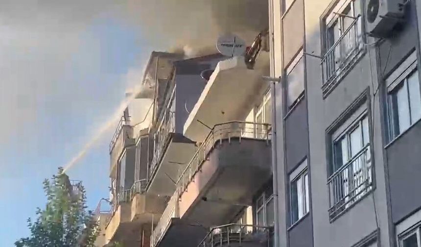 Çatı yangını