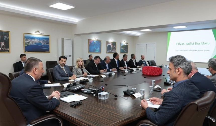 Filyos Vadisi Koridoru Projesi toplantısı gerçekleştirildi