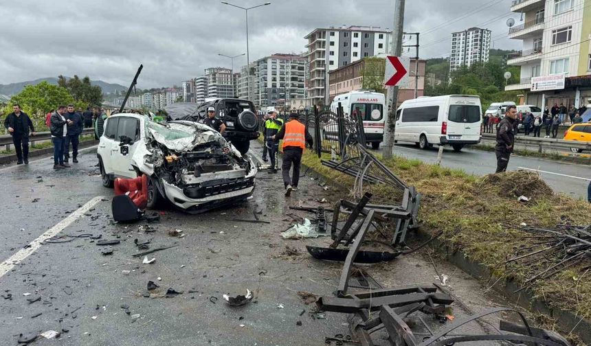 Feci kaza: 1 ölü, 7 yaralı