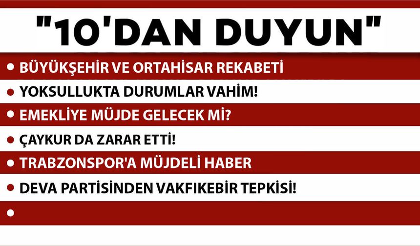 10 'DAN DUYUN-19.06.2026