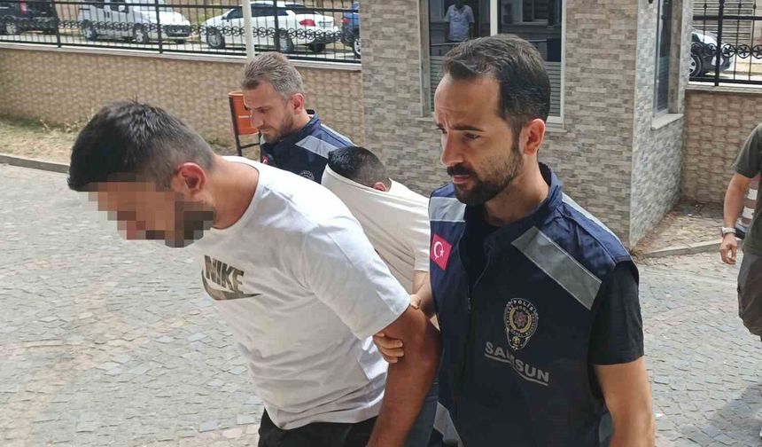 Bafra'da uyuşturucu operasyonlarına 2 tutuklama