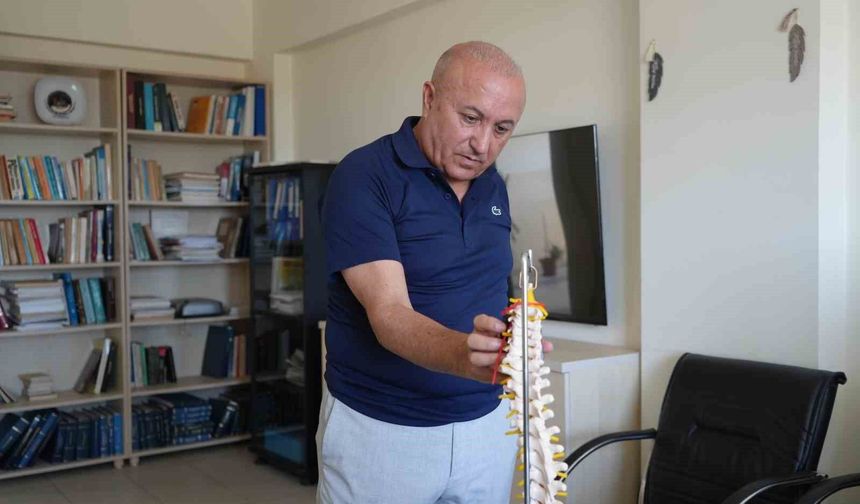 OMÜ'den yapay zekâ destekli, radyasyonsuz omurga bozukluğu teşhis cihazı