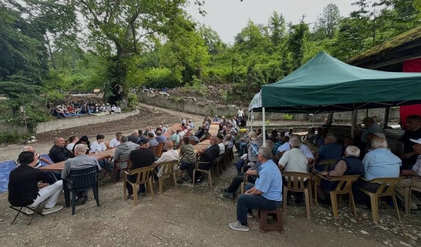 Sinop'ta yağmur ve bereket duası