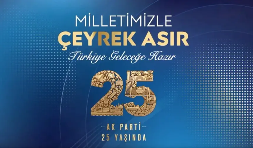 AK PARTİ'NİN 25. YILINA ÖZEL LOGO