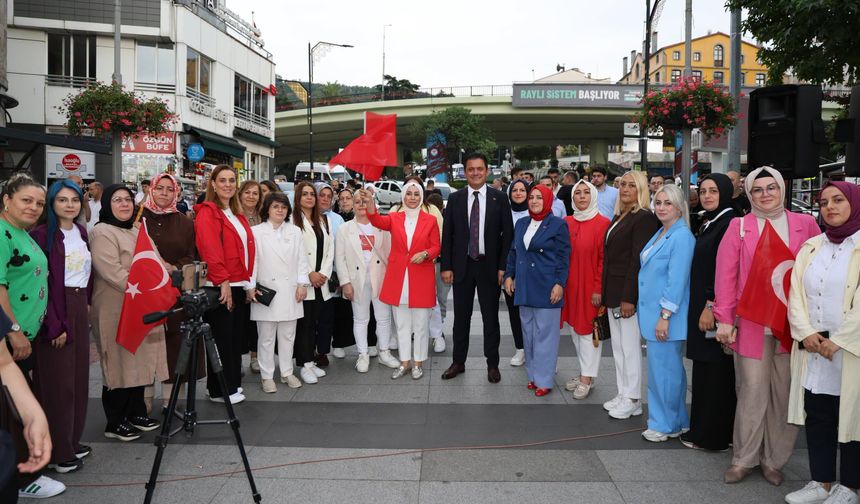 AK PARTİ ORTAHİSAR İLÇE BAŞKANI HİSOĞLU: "15 TEMMUZ MİLLİ İRADENİN UNUTULMAZ DESTANIDIR"