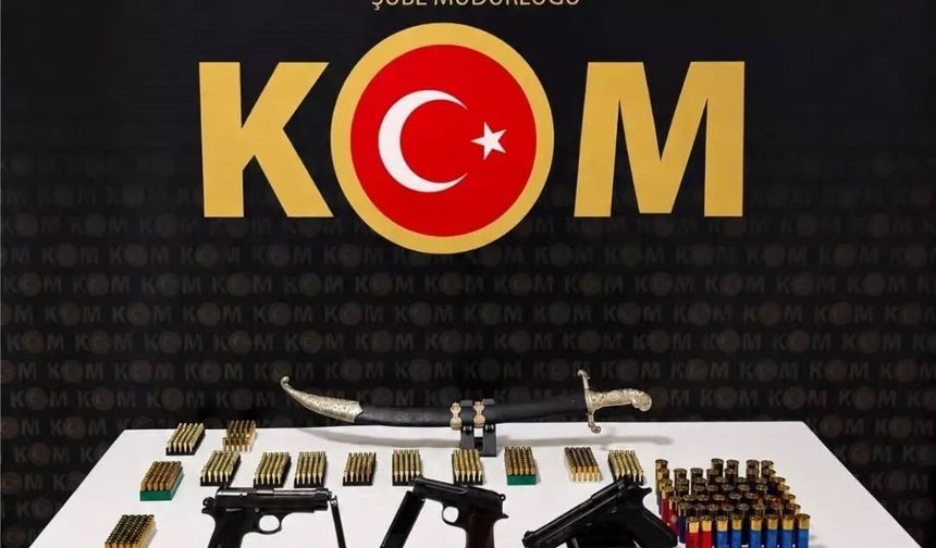 Kaçakçılık operasyonlarında silah ve 665 fişek ele geçirildi