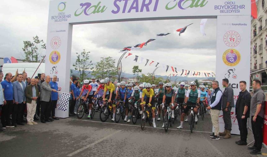 Ordu'nun yaylaları bisikletçilere parkur oldu