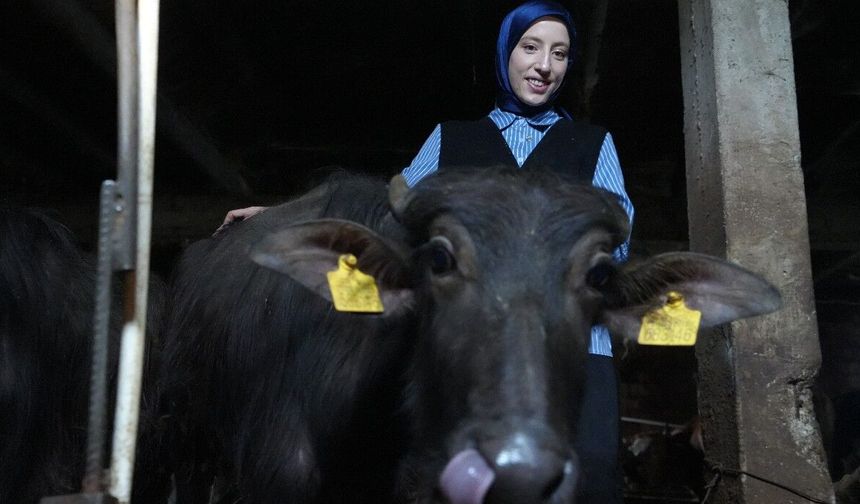 Bayburt’un ‘Mandalı Kızı’: Köyünün simgesi oldu