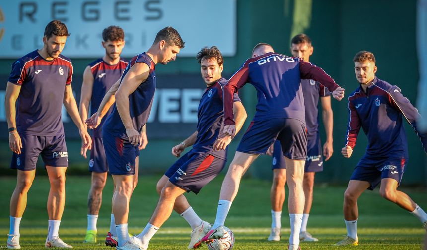 TRABZONSPOR'DA BAŞAKŞEHİR MESAİSİ BAŞLADI!