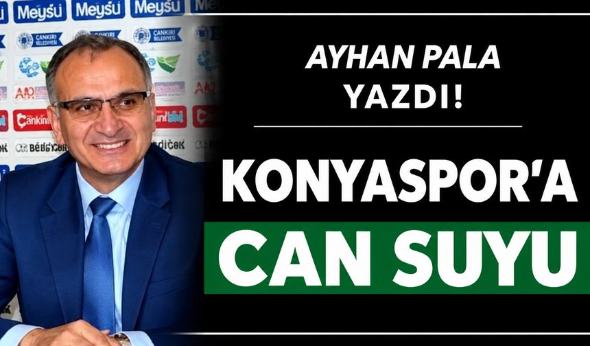 KONYASPOR’A CAN SUYU