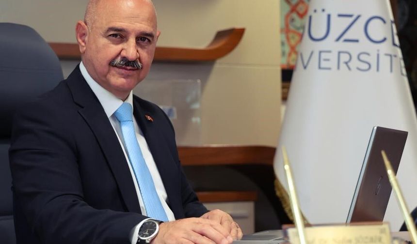 Düzce Üniversitesi Rektörü Sözbir öğrencilerle buluşacak