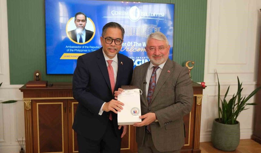 Filipinler Büyükelçisinden Başkan Aşgın'a ziyaret