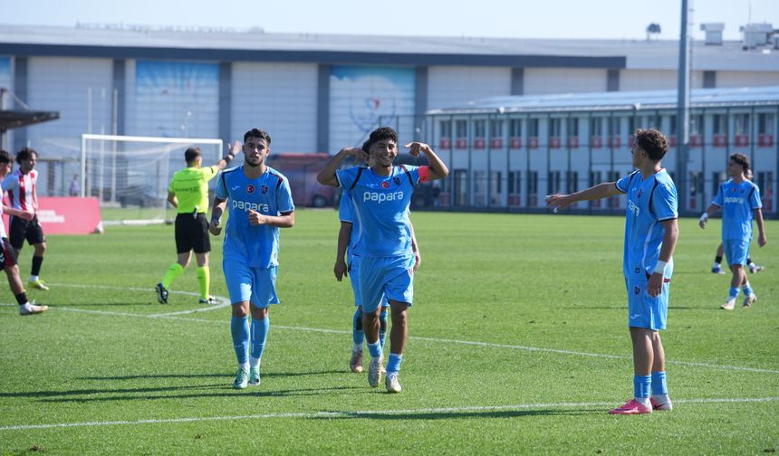 TRABZONSPOR U19 DEPLASMANDA KAZANDI!