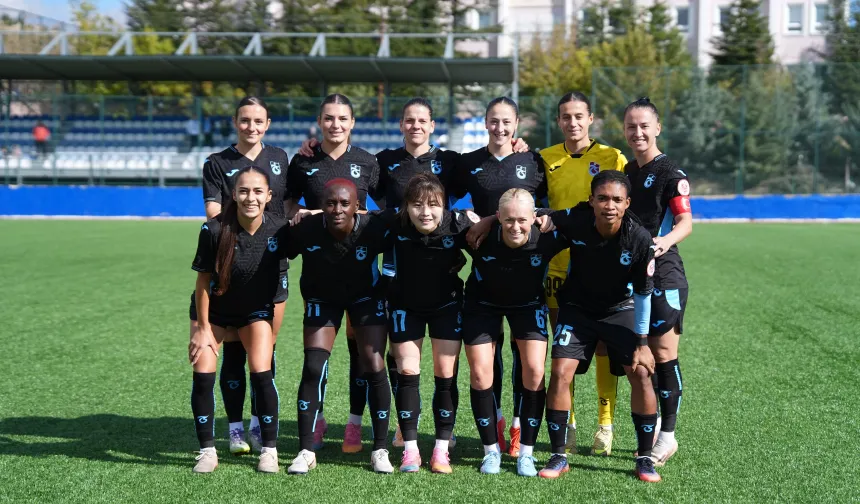 TRABZONSPOR KADIN FUTBOL TAKIMI’NDAN DEPLASMANDA FARKLI GALİBİYET!